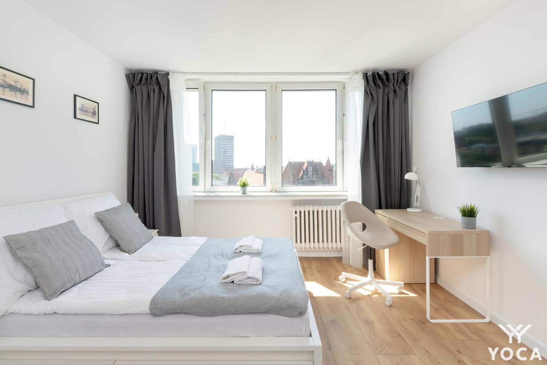 Doki Business Apartment Center Gdansk By Yoca Exteriör bild
